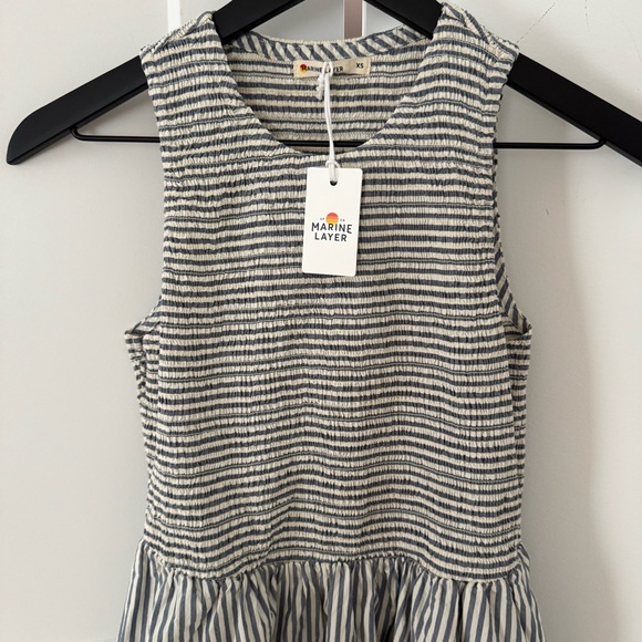 Darcy Poplin Smocked Dress NWT XS - Picture 5 of 8